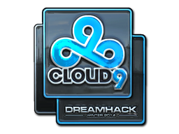 Sticker | Cloud9 (Foil) | DreamHack 2014