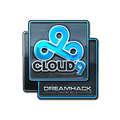 Sticker | Cloud9 (Foil) | DreamHack 2014 image 120x120