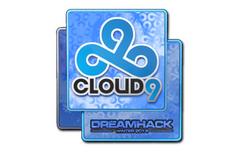 Sticker | Cloud9 (Holo) | DreamHack 2014