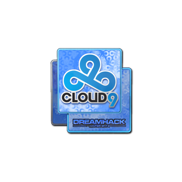 Sticker | Cloud9 (Holo) | DreamHack 2014 image 360x360