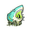 Sticker | Baited image 120x120