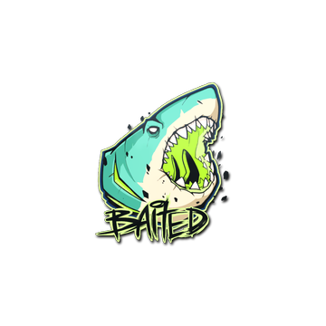 Sticker | Baited image 360x360