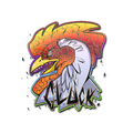 Sticker | Cluck (Holo) image 120x120