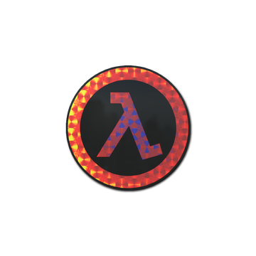 Sticker | Lambda (Holo) image 360x360