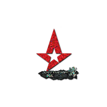 Sticker | Astralis (Glitter) | Antwerp 2022 image 360x360