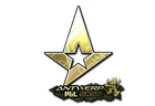 Sticker | Astralis (Gold) | Antwerp 2022