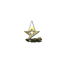 Sticker | Astralis (Gold) | Antwerp 2022