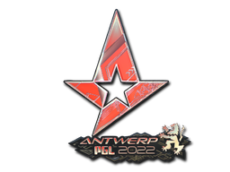 Klistermärke | Astralis (Holo) | Antwerp 2022