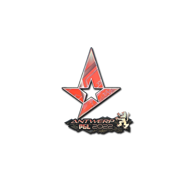 Sticker | Astralis (Holo) | Antwerp 2022 image 360x360