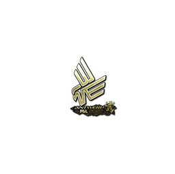 Sticker | Bad News Eagles (Gold) | Antwerp 2022