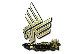 Aufkleber | Bad News Eagles (Gold) | Antwerpen 2022