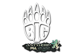 Samolepka | BIG | PGL Antwerp 2022