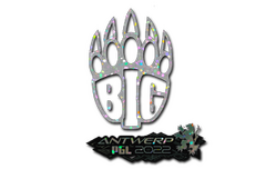 Sticker | BIG (Glitter) | Antwerp 2022