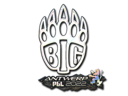 Sticker | BIG (Holo) | Antwerp 2022