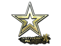 Aufkleber | Complexity Gaming (Gold) | Antwerpen 2022