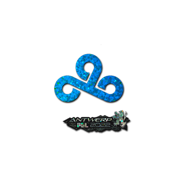 Sticker | Cloud9 (Glitter) | Antwerp 2022 image 360x360