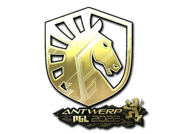 Klistermärke | Team Liquid (Guld) | Antwerp 2022