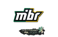 Sticker | MIBR | Antwerp 2022