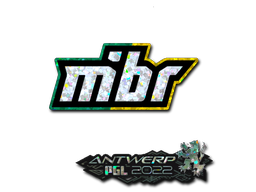 Sticker | MIBR (Glitter) | Antwerp 2022