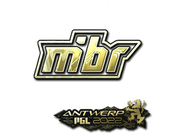 Sticker | MIBR (Gold) | Antwerp 2022