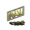 Sticker | Natus Vincere (Gold) | Antwerp 2022 image 120x120