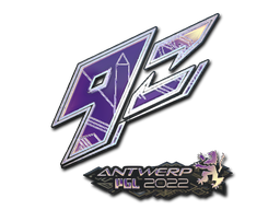 ステッカー | 9z Team (ホログラム) | Antwerp 2022