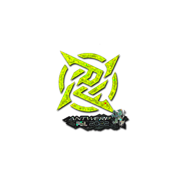 Sticker | Ninjas in Pyjamas (Glitter) | Antwerp 2022 image 360x360