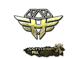 Autocolante | Heroic (Gold) | Antuérpia 2022