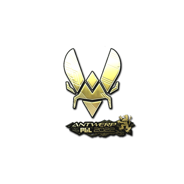Sticker | Vitality (Gold) | Antwerp 2022 image 360x360