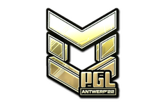 Sticker | PGL (Gold) | Antwerp 2022