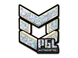 Autocolante | PGL (Glitter) | Antuérpia 2022