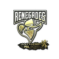 Sticker | Renegades (Gold) | Antwerp 2022 image 120x120