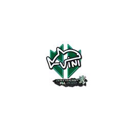 Sticker | VINI (Glitter) | Antwerp 2022