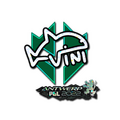 Sticker | VINI (Glitter) | Antwerp 2022 image 120x120