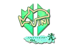 Sticker | VINI (Holo) | Antwerp 2022