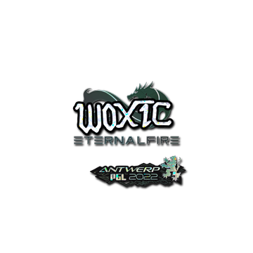 Sticker | woxic (Glitter) | Antwerp 2022 image 360x360