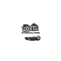 Sticker | woxic (Glitter) | Antwerp 2022