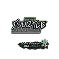 Sticker | Tuurtle (Glitter) | Antwerp 2022 image 120x120