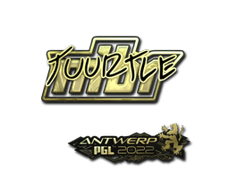 Sticker | Tuurtle (Gold) | Antwerp 2022