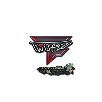Sticker | Twistzz | Antwerp 2022 image 360x360