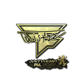 Sticker | Twistzz (Gold) | Antwerp 2022 image 120x120