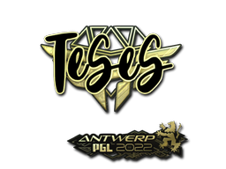 Sticker | TeSeS (Gold) | Antwerp 2022