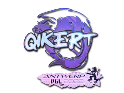 Aufkleber | qikert (Holo) | Antwerpen 2022