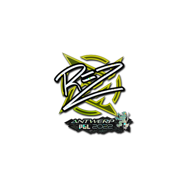 Sticker | REZ (Glitter) | Antwerp 2022 image 360x360