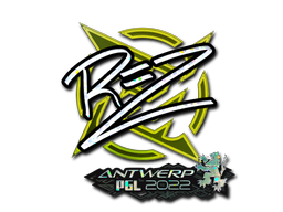 Sticker | REZ (Glitter) | Antwerp 2022