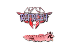 Sticker | refrezh (Holo) | Antwerp 2022