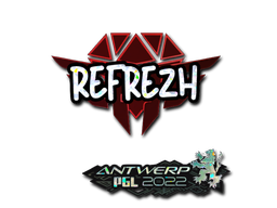 สติกเกอร์ | refrezh (ระยิบระยับ) | Antwerp 2022