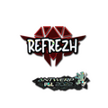 Sticker | refrezh (Glitter) | Antwerp 2022 image 120x120