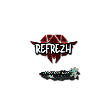 Sticker | refrezh (Glitter) | Antwerp 2022 image 360x360