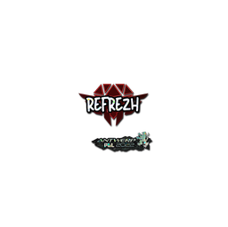 Sticker | refrezh (Glitter) | Antwerp 2022